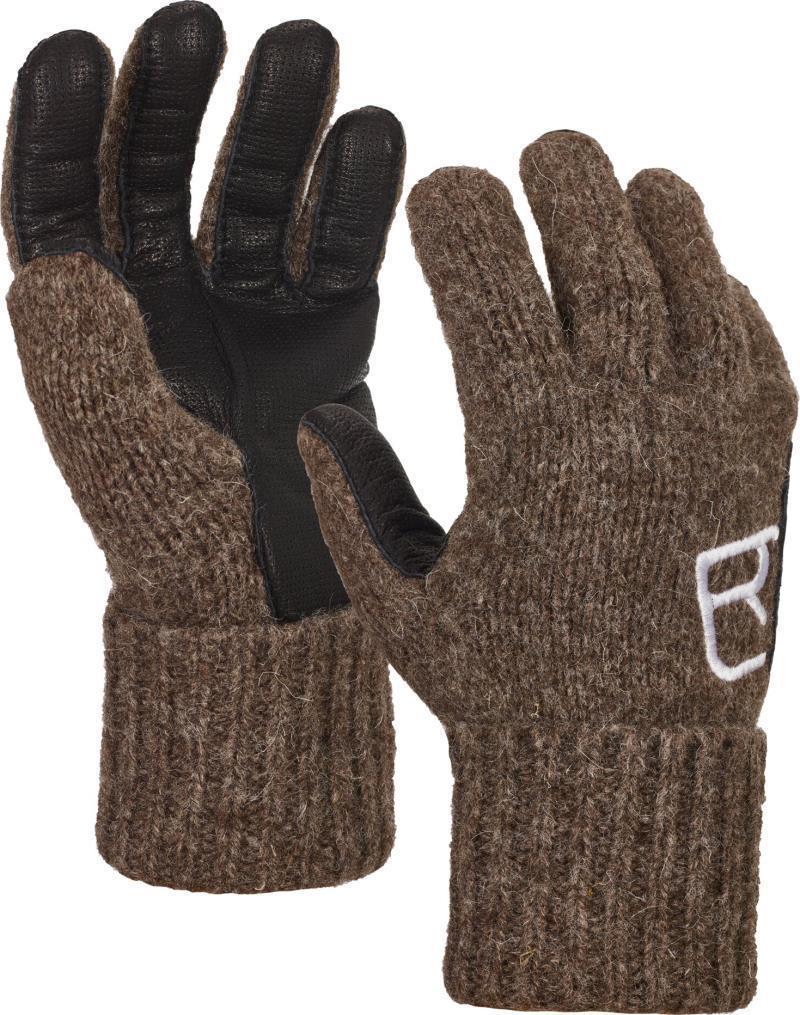 Classic Wool Gloves Leather - Black Sheep 1