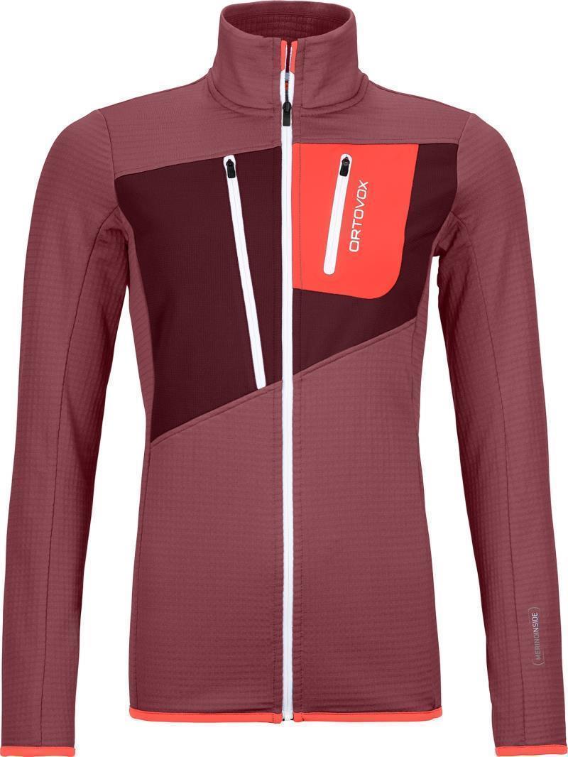 Fleece Grid Jacket - Womens - Mountain Rose 1