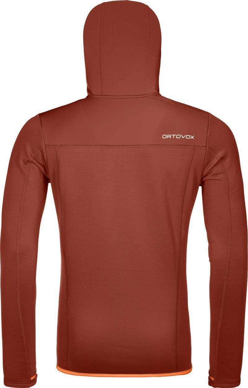 Fleece Hoody - Mens - Clay Orange 2