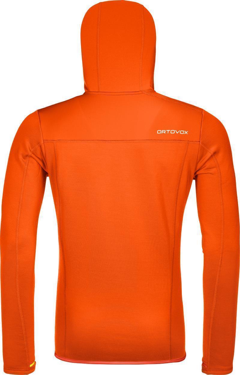 Fleece Hoody - Mens - Hot Orange 2
