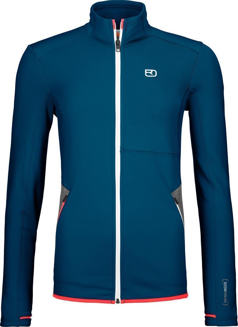 Fleece Jacket - Womens - Petrol Blue 1