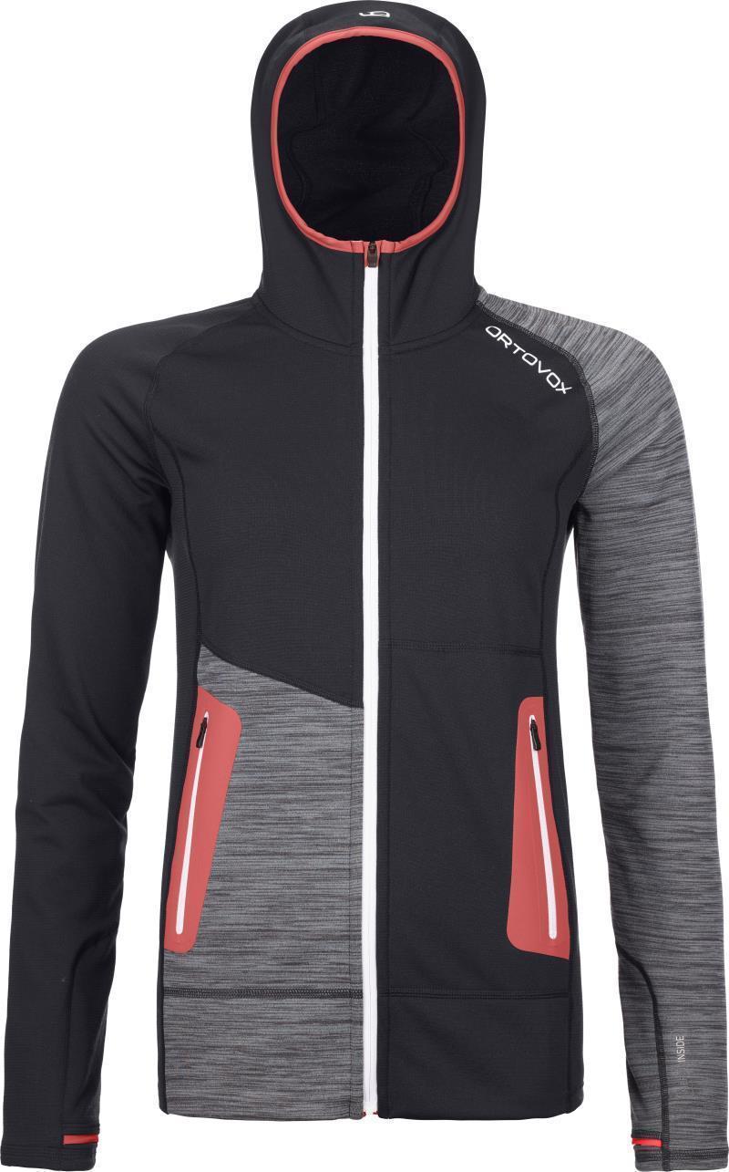 Fleece Light Hoody - Womens - Black Raven 1