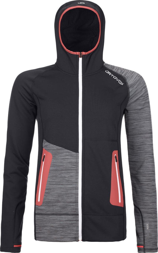 Fleece Light Hoody - Womens - Black Raven 1