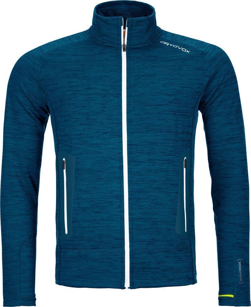 Fleece Light Jacket - Mens - Petrol Blue Blend 1