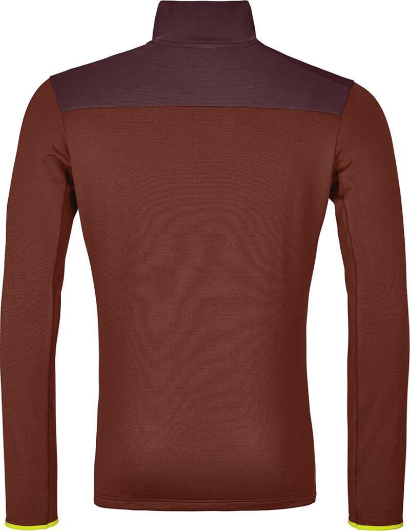 Fleece Light Zip Neck - Mens - Clay Orange 2