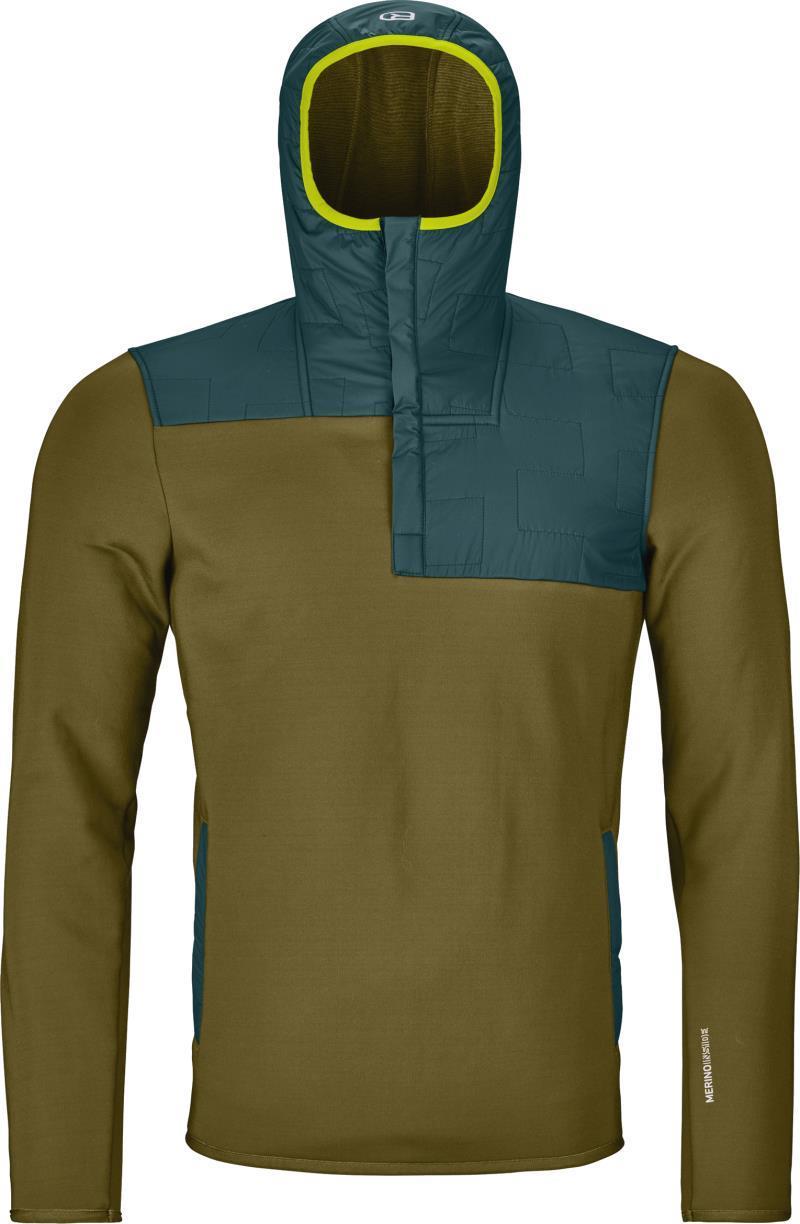 Fleece Plus Anorak - Mens - Green Moss 1