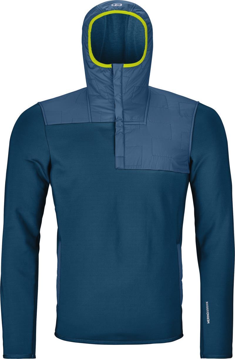 Fleece Plus Anorak - Mens - Petrol Blue 1
