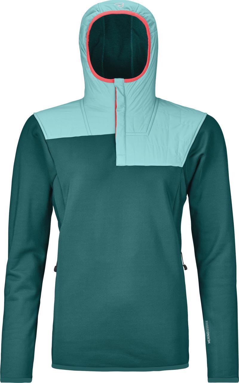 Fleece Plus Anorak - Womens - Pacific Green 1