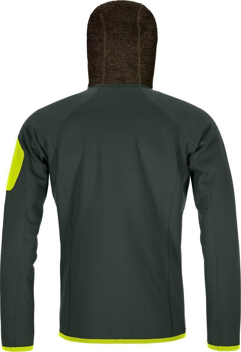 Fleece Plus Classic Knit Hoody - Mens - Green Pine 2