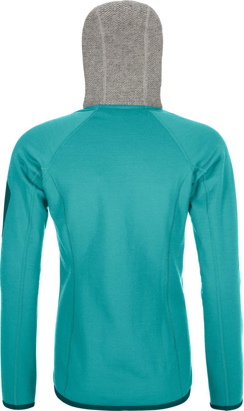 Fleece Plus Classic Knit Hoody - Womens - Ice Waterfall 2