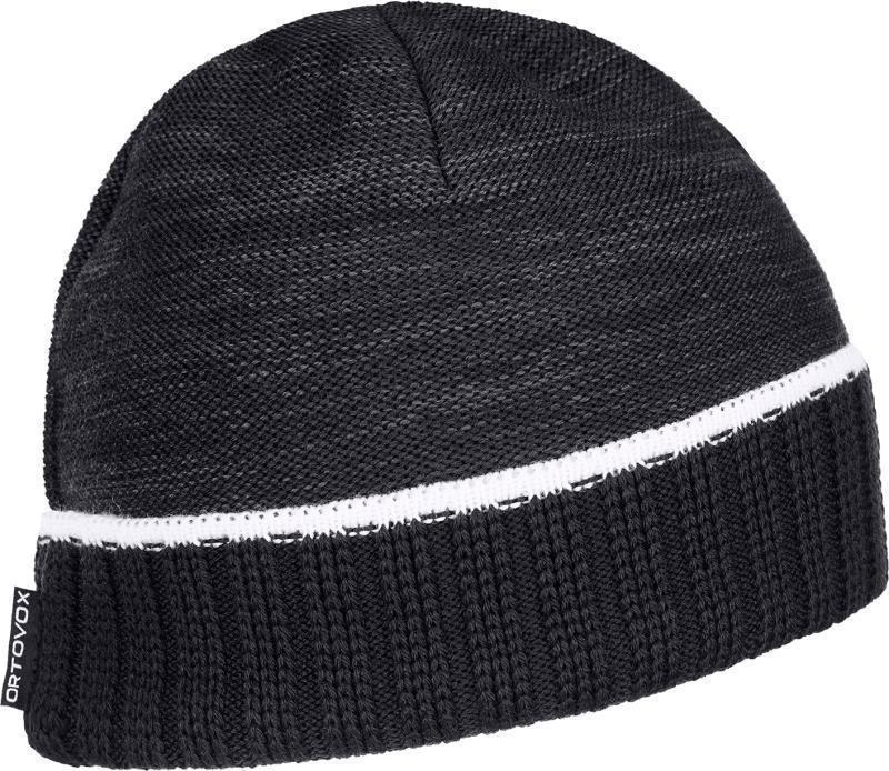 Half Rib Beanie - Black Raven 1