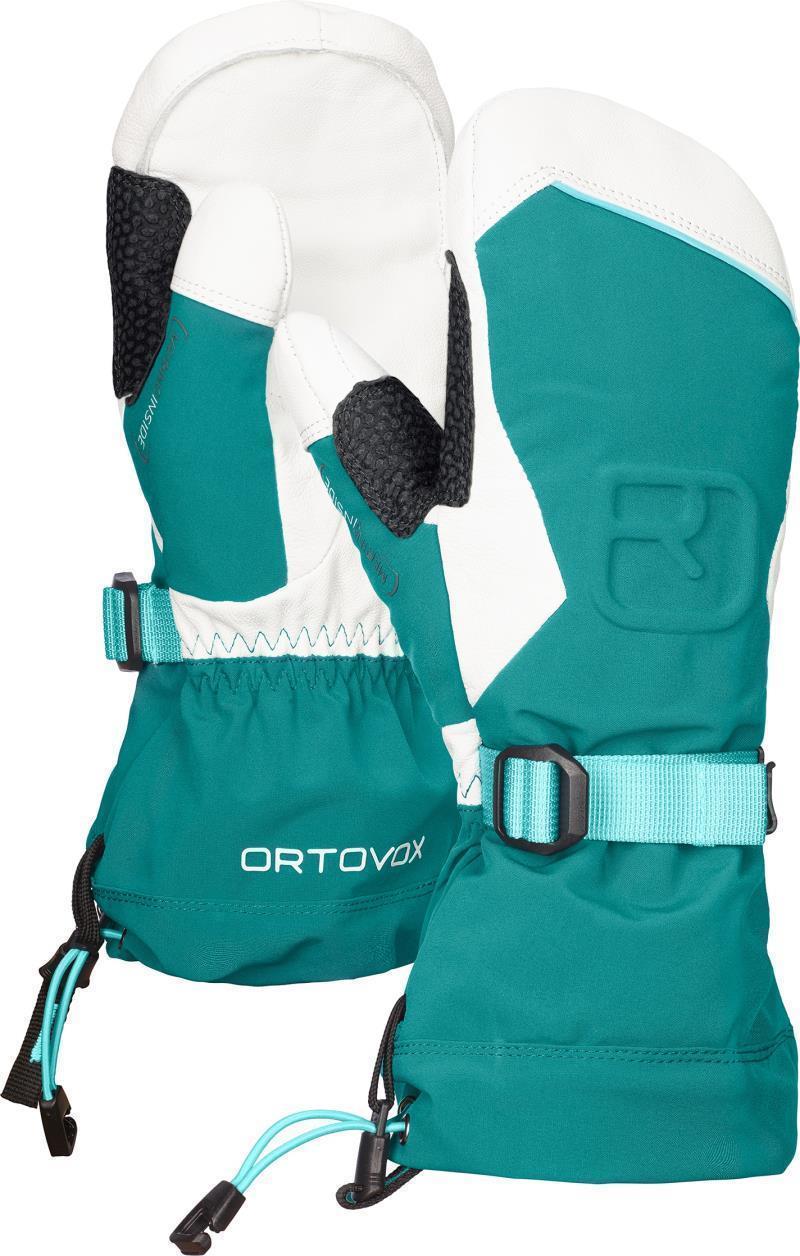 Merino Freeride Mitten - Womens - Pacific Green 1