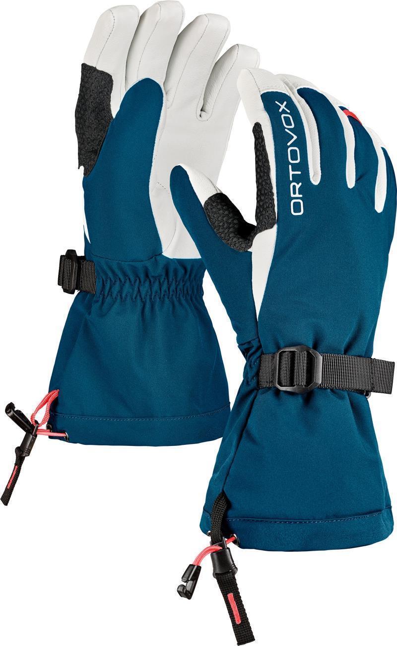 Merino Mountain Gloves - Womens - Petrol Blue 1