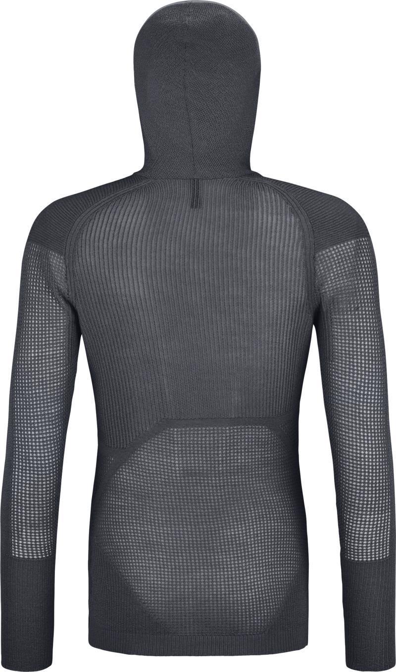Merino Thermovent Hoody - Womens - Dark Grey Blend 2