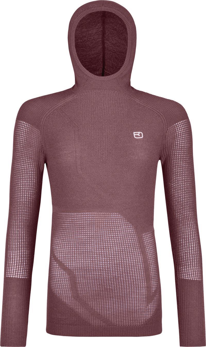 Merino Thermovent Hoody - Womens - Mountain Rose 1