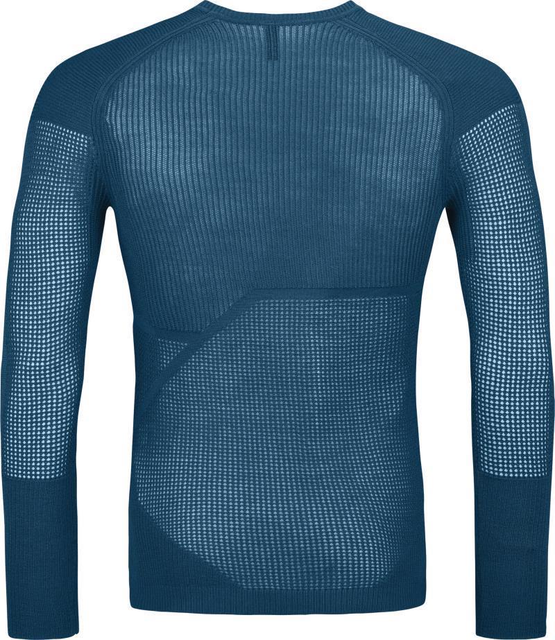 Merino Thermovent LS - Mens - Petrol Blue 2