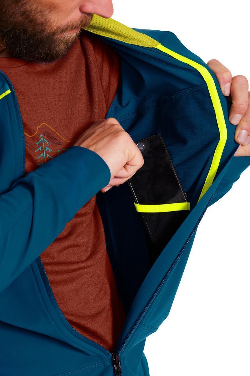 Pala Hooded Jacket - Mens - Petrol Blue 4