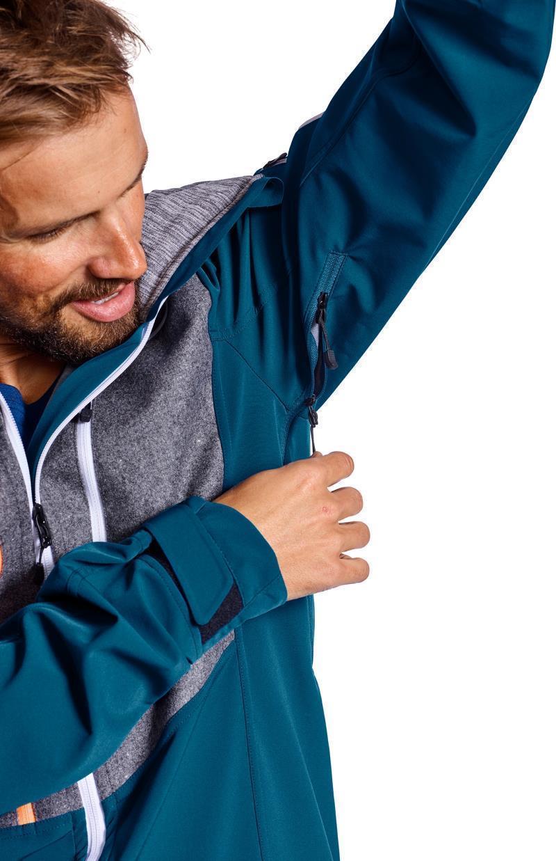 Pordoi Jacket - Mens - Petrol Blue 7