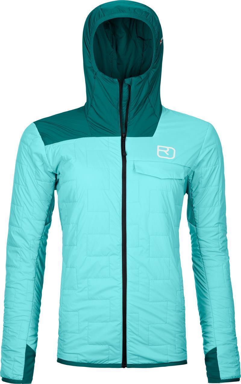 Swisswool Piz Badus Jacket - Womens - Ice Waterfall 1