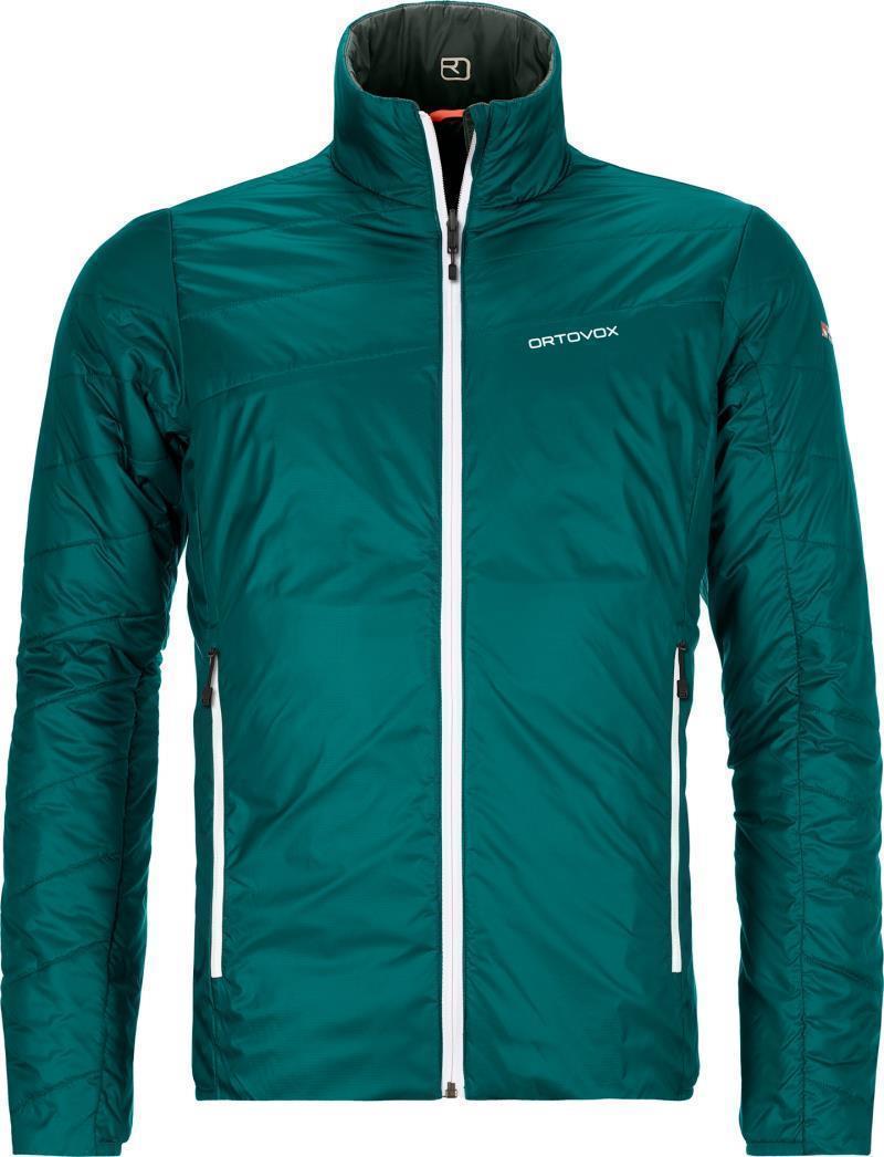 Swisswool Piz Boval Jacket - Mens - Pacific Green 1
