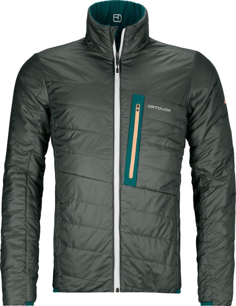 Swisswool Piz Boval Jacket - Mens - Pacific Green 2