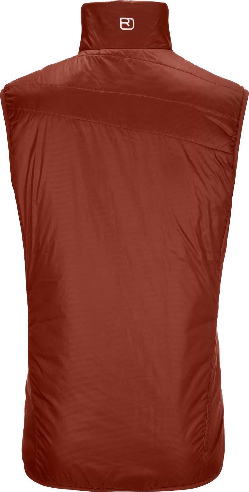 Swisswool Piz Cartas Vest - Mens - Clay Orange 3