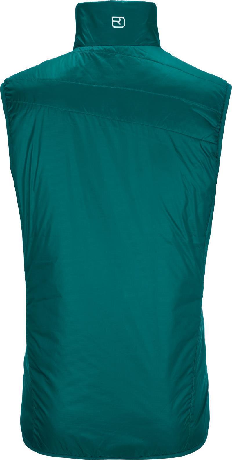 Swisswool Piz Cartas Vest - Mens - Pacific Green 3