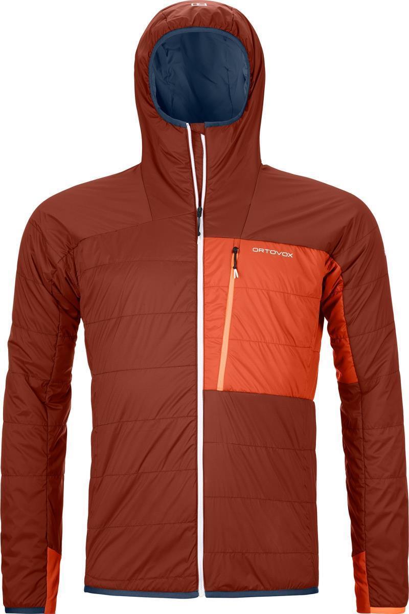 Swisswool Piz Duan Jacket - Mens - Clay Orange 1