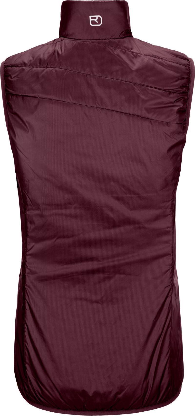 Swisswool Piz Grisch Vest - Womens - Dark Wine 3