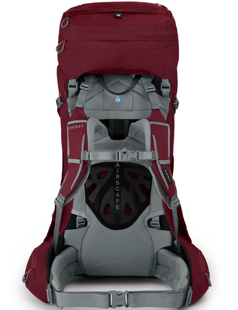Ariel 55 - Womens - Claret Red 3