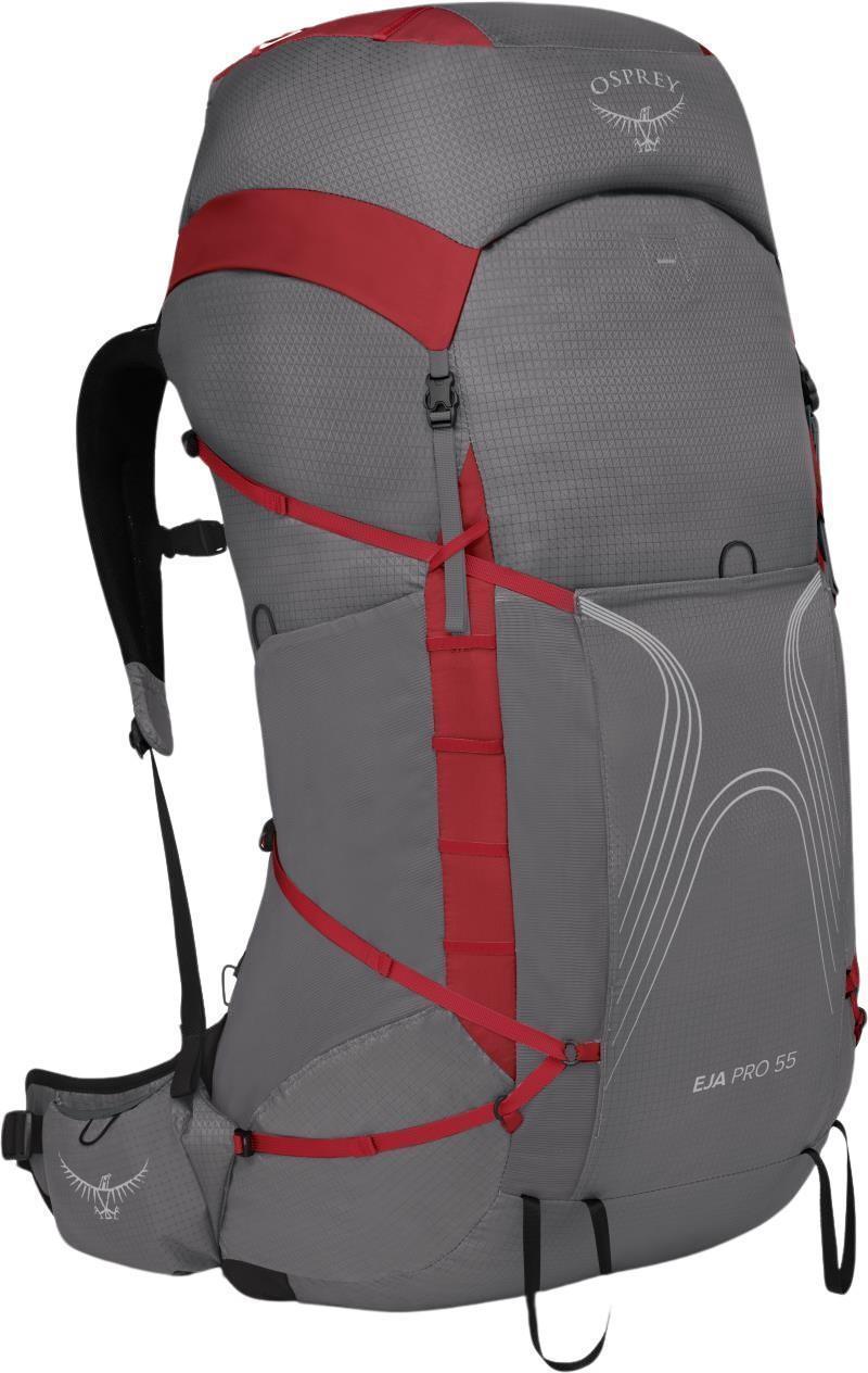 Eja Pro 55 - Womens - Dale Grey / Poinsettia Red 1