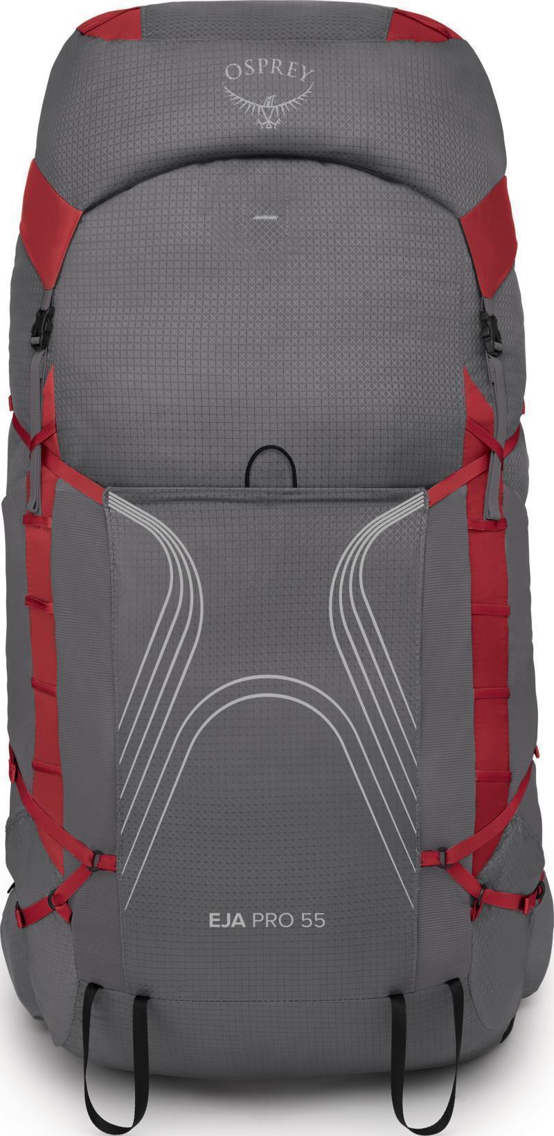 Eja Pro 55 - Womens - Dale Grey / Poinsettia Red 3
