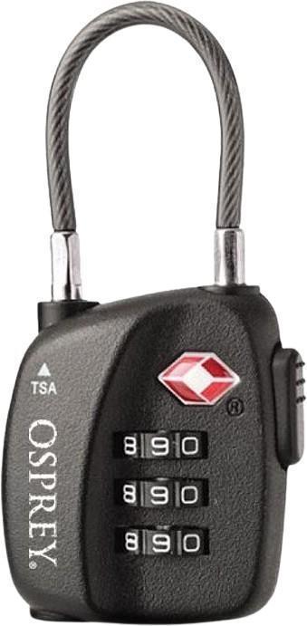 TSA Cable Lock - Black 1