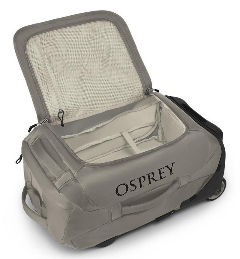 Transporter Wheeled Duffel 40L - Tan Concrete 2