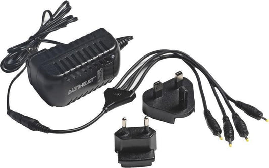 4-Way Battery Charger - Black 1