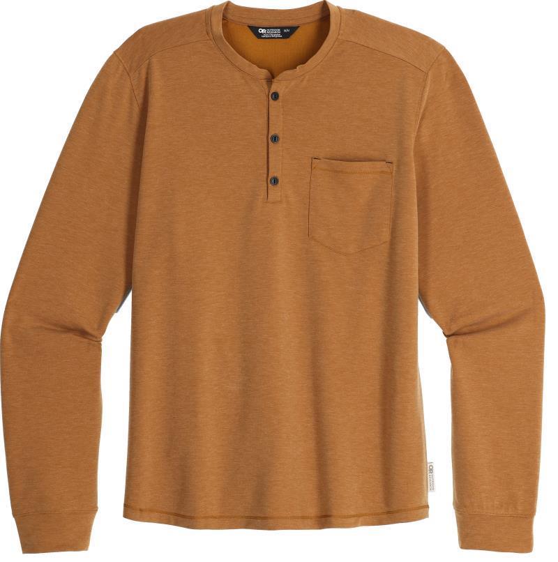 Aberdeen LS Henley - Mens - Bronze Heather 1