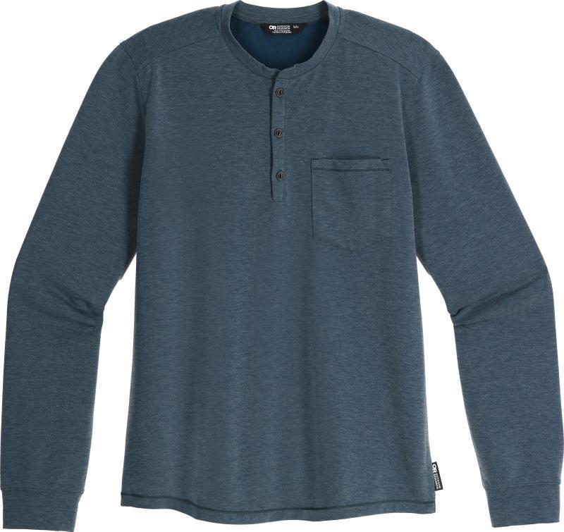 Aberdeen LS Henley - Mens - Harbor Heather 1