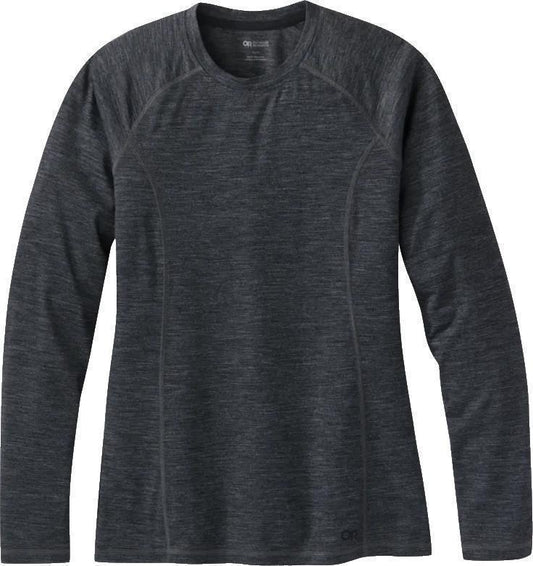 Alpine Onset Merino 150 Crew, Plus - Womens - Charcoal Heather 1