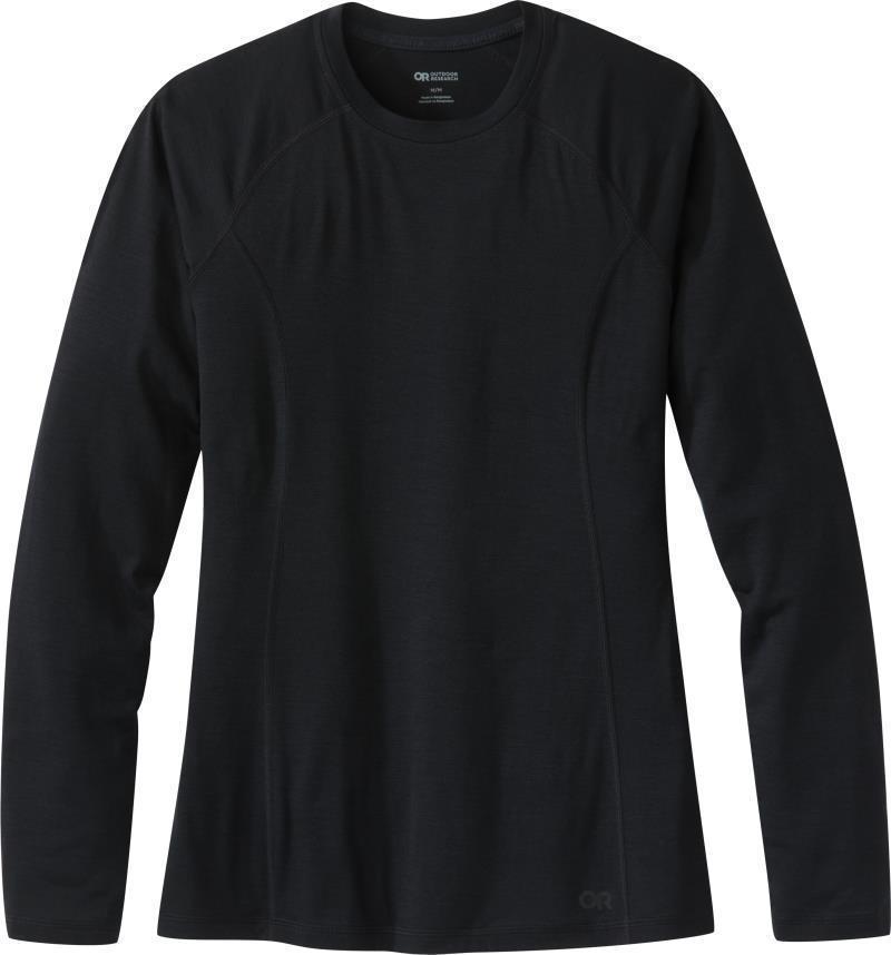 Alpine Onset Merino 150 Crew - Womens - Black 1