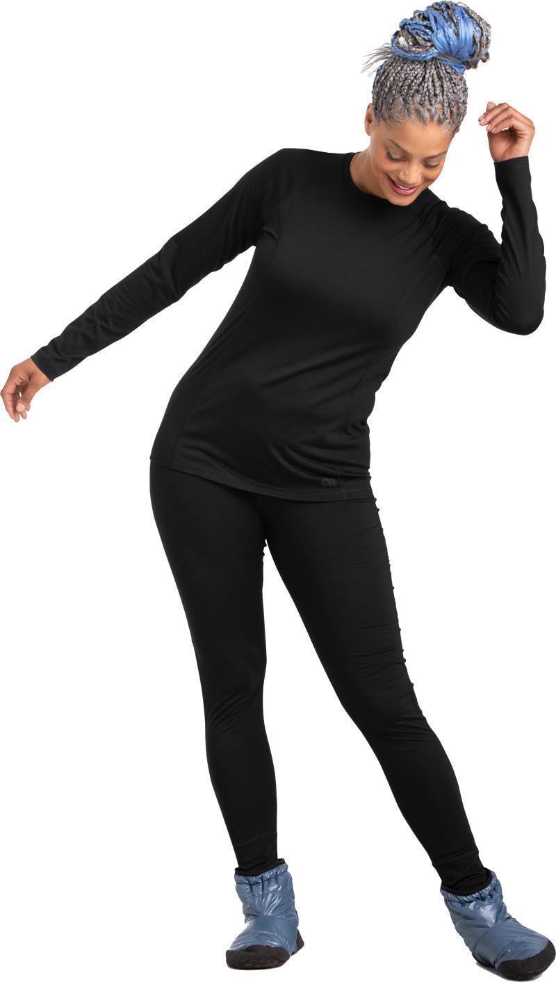 Alpine Onset Merino 150 Crew - Womens - Black 2