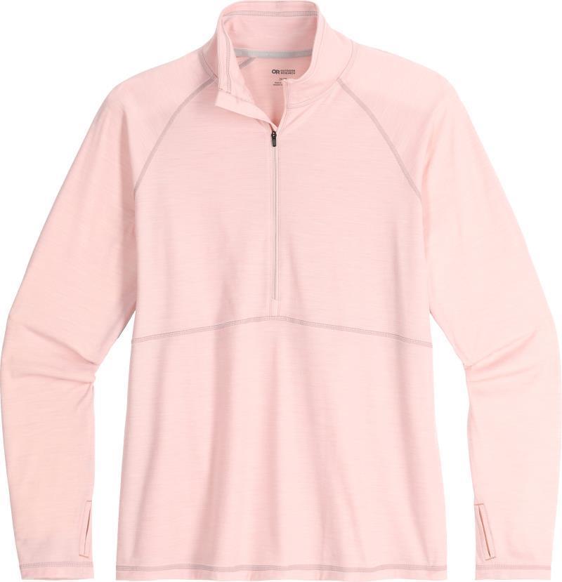 Alpine Onset Merino 150 Half Zip, Plus - Womens - Sienna Heather 1
