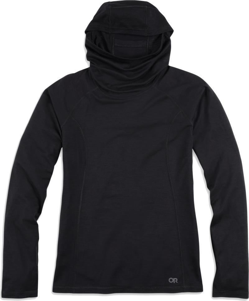 Alpine Onset Merino 150 Hoodie - Womens - Black 1