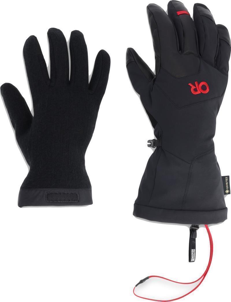 Arete II GTX Gloves - Mens - Black 2