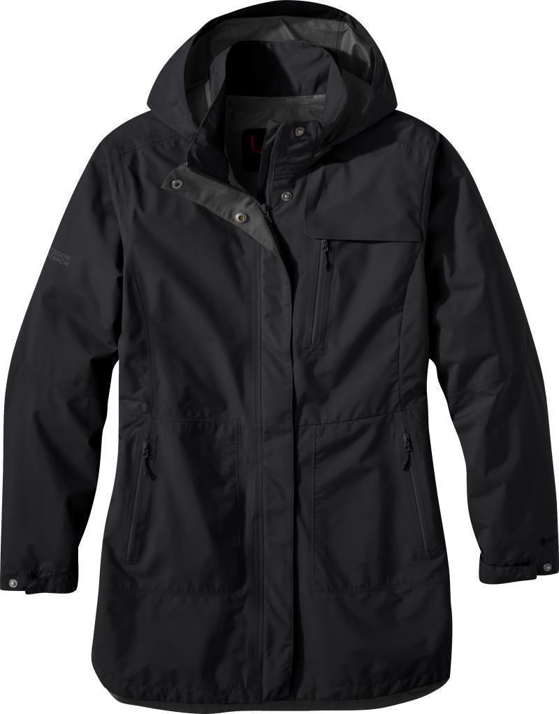 Aspire Trench - Womens - Black 1