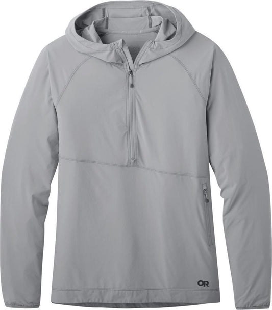 Astroman Sun Hoodie - Womens - Pebble 1