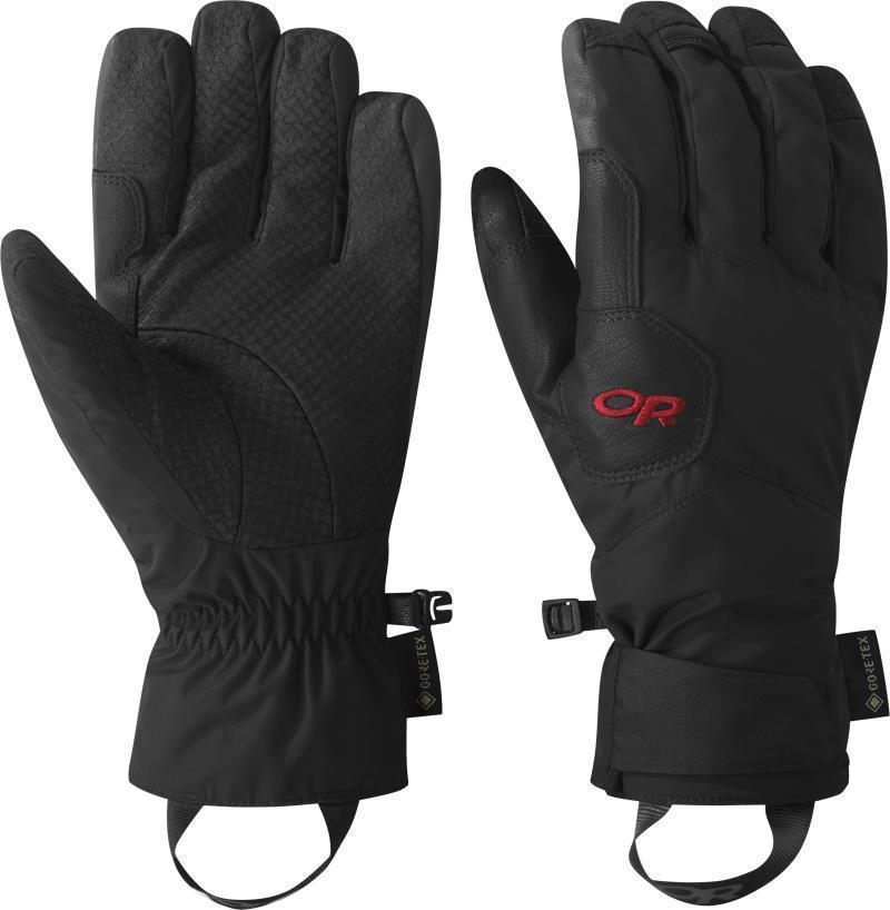 BitterBlaze Aerogel Gloves - Mens - Black / Tomato 1