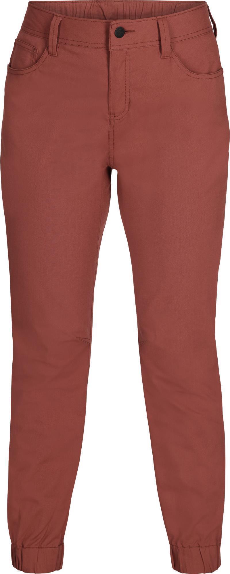 Canvas Joggers - Womens - Brick 1
