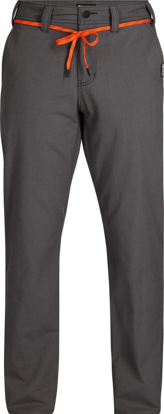 Canvas Pants, Straight Leg, 30" Inseam - Mens - Storm 1