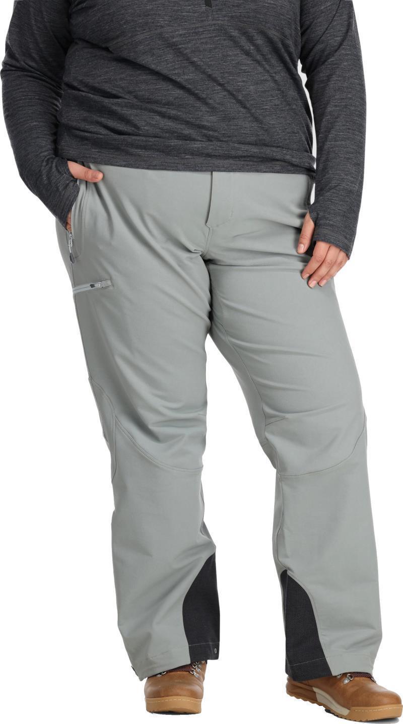 Cirque II Pants, Reg, Plus - Womens - Light Pewter 3