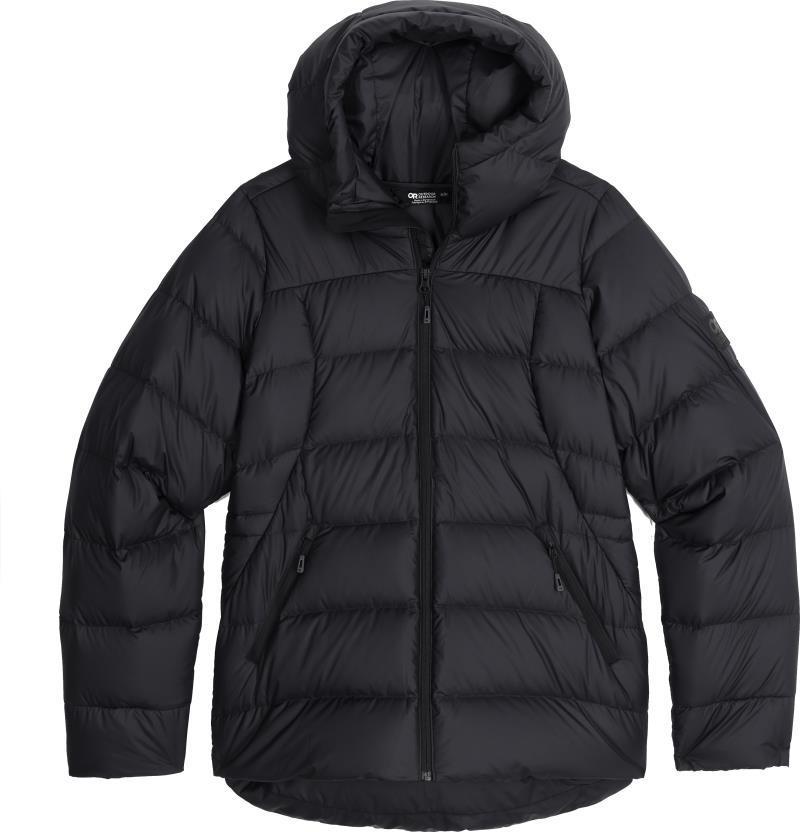 Coldfront Down Hoodie - Womens - Solid Black 1